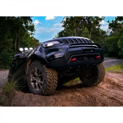 Zderzak z płytą pod wyciągarkę przód Chief Products Stealth Edition Jeep Grand Cherokee WK2 11-15